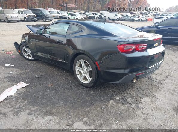 1G1FB1RS8L0100794 2020 CHEVROLET CAMARO Black უკანა მარცხენა