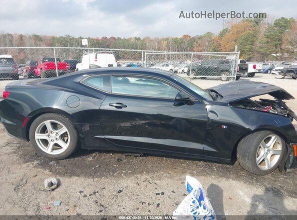 1G1FB1RS8L0100794 2020 CHEVROLET CAMARO Black უკანა სალონის ხედი