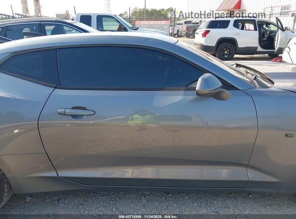 1G1FB1RX0M0137237 2021 CHEVROLET CAMARO Gray 360 interior view