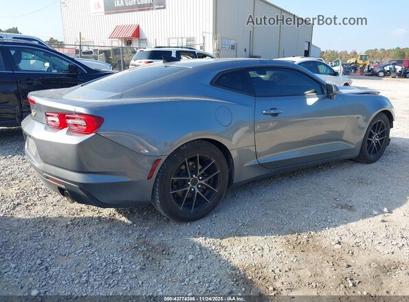 1G1FB1RX0M0137237 2021 CHEVROLET CAMARO Gray Rear right