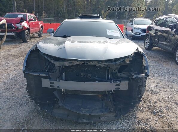 1G1FB1RX0M0137237 2021 CHEVROLET CAMARO Gray Rear interior view