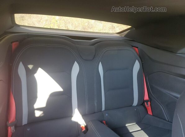 1G1FB3DS7P0158419 2023 CHEVROLET CAMARO Черный Вид задних сидений