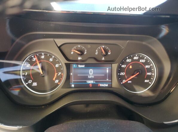 1G1FB3DS7P0158419 2023 CHEVROLET CAMARO Черный Вид щитка приборов