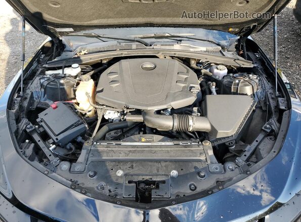 1G1FB3DS7P0158419 2023 CHEVROLET CAMARO Черный Вид задней части салона
