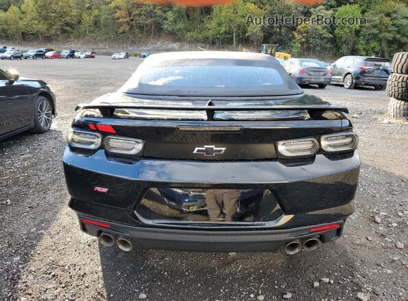 1G1FB3DS7P0158419 2023 CHEVROLET CAMARO Черный Вид сзади