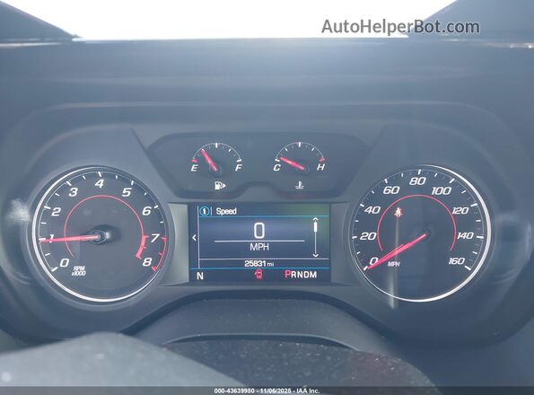 1G1FB3DX1P0138503 2023 CHEVROLET CAMARO Silver Հետևի նստատեղերի տեսք