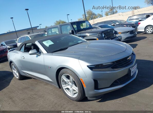 1G1FB3DX1P0138503 2023 CHEVROLET CAMARO Silver Սալոնի հետևի տեսք