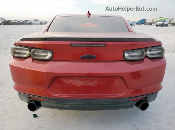 1G1FC1RX4P0134665 2023 CHEVROLET CAMARO Red Widok z tyłu