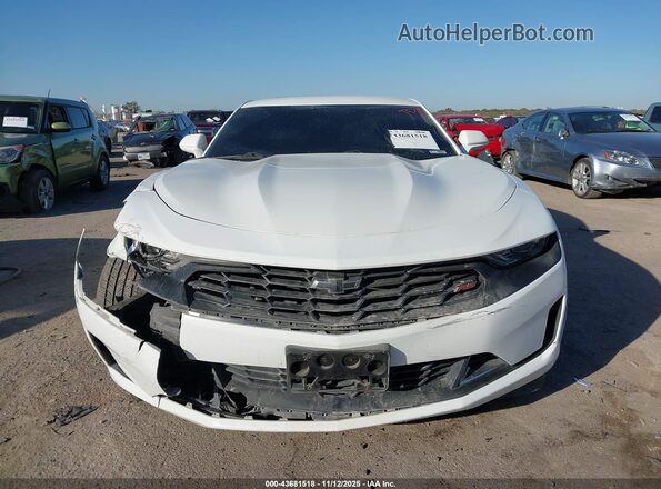1G1FD1RS3P0154603 2023 CHEVROLET CAMARO White Instrument cluster view