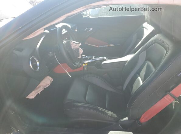1G1FD1RS3P0160076 2023 CHEVROLET CAMARO Black Вид салону спереду