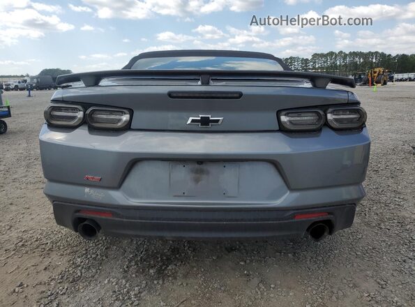 1G1FD3DS1M0142416 2021 CHEVROLET CAMARO Silver Widok z tyłu