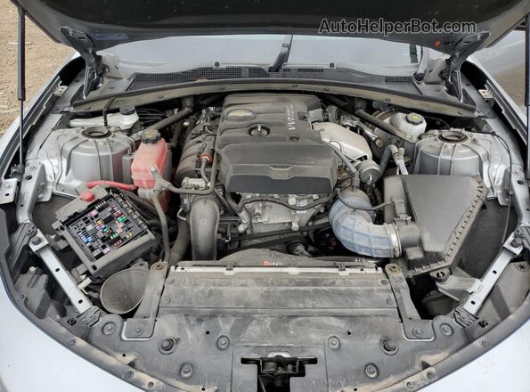 1G1FD3DXXP0144102 2023 CHEVROLET CAMARO Серебряный Вид задней части салона