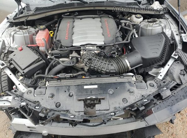 1G1FE1R70R0103068 2024 CHEVROLET CAMARO Серый Вид задней части салона