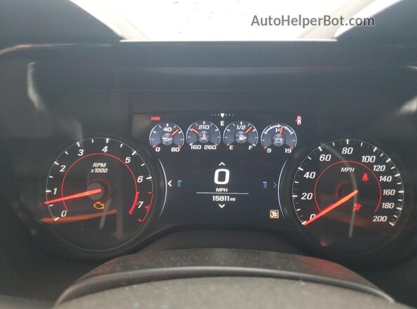1G1FE1R70R0103068 2024 CHEVROLET CAMARO Серый Вид щитка приборов