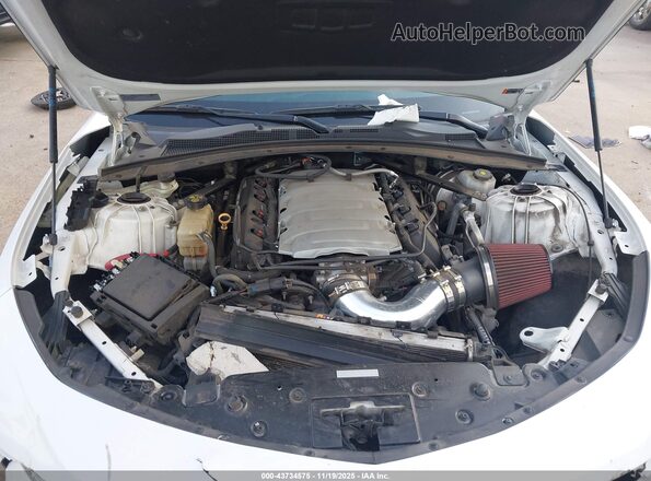 1G1FF1R70M0136013 2021 CHEVROLET CAMARO Белый Вид сзади