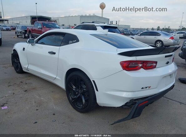 1G1FF1R70M0136013 2021 CHEVROLET CAMARO Белый Задняя левая четверть