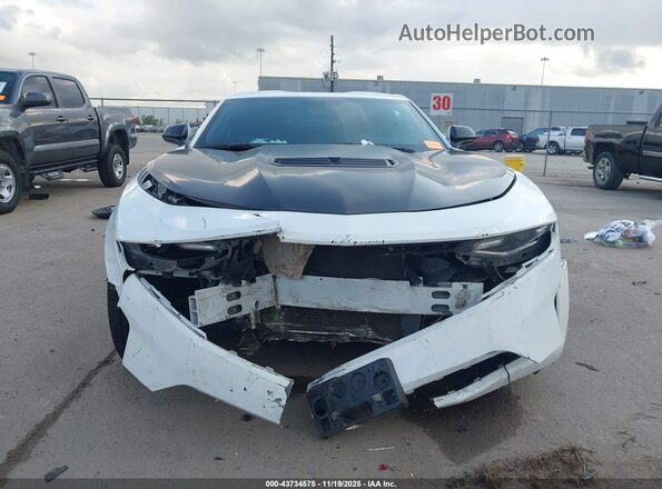 1G1FF1R70M0136013 2021 CHEVROLET CAMARO Белый Вид щитка приборов