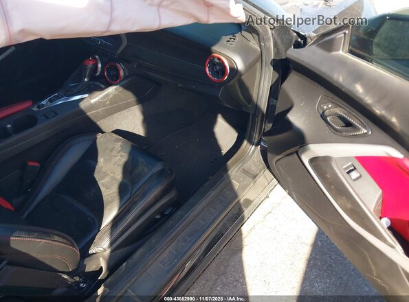 1G1FF1R71M0138319 2021 CHEVROLET CAMARO Black Widok wnętrza z przodu