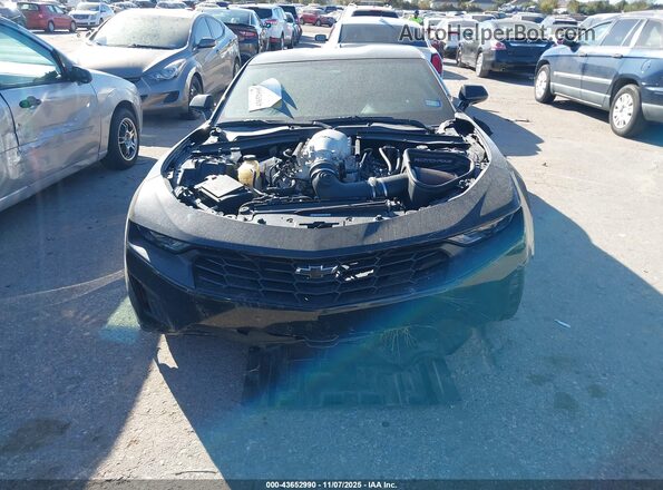 1G1FF1R71M0138319 2021 CHEVROLET CAMARO Black Widok wnętrza z tyłu