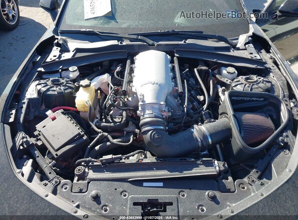 1G1FF1R71M0138319 2021 CHEVROLET CAMARO Black Widok z tyłu