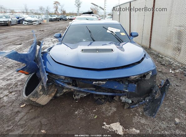 1G1FF1R79M0101759 2021 CHEVROLET CAMARO Синий Вид щитка приборов