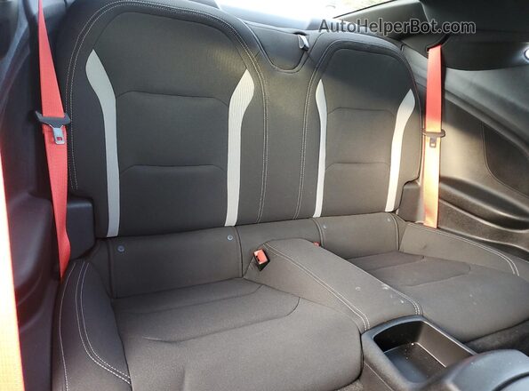 1G1FF1R79M0134843 2021 CHEVROLET CAMARO Black Widok tylnych siedzeń