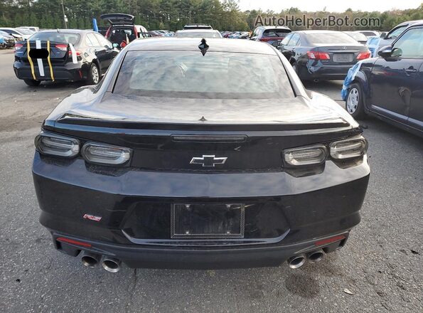 1G1FF1R79M0134843 2021 CHEVROLET CAMARO Black Widok z tyłu