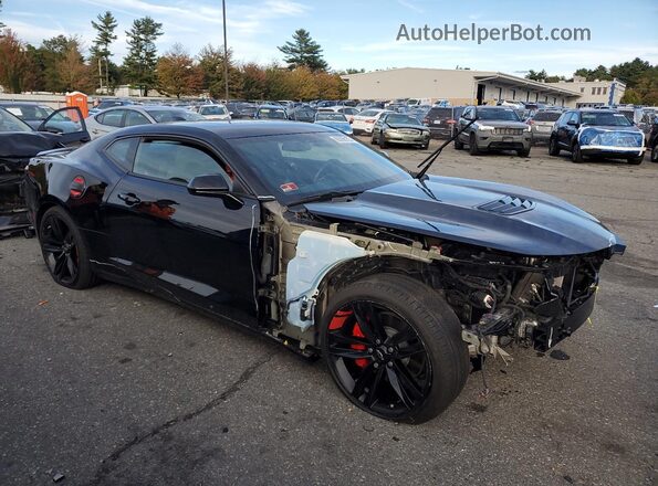 1G1FF1R79M0134843 2021 CHEVROLET CAMARO Black Przód prawy