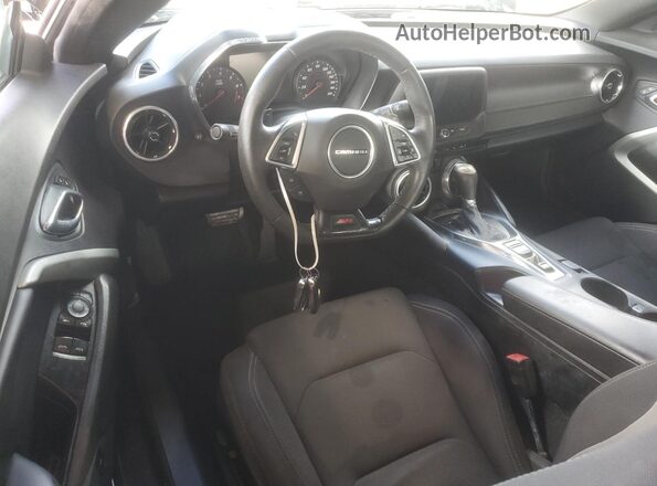 1G1FF3D73G0160457 2016 CHEVROLET CAMARO Black Dashboard view