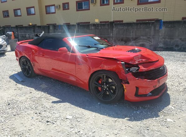 1G1FF3D79P0104376 2023 CHEVROLET CAMARO Красный Передняя правая четверть