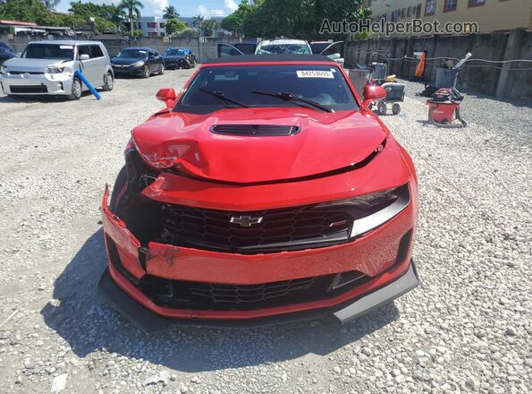 1G1FF3D79P0104376 2023 CHEVROLET CAMARO Красный Вид спереди