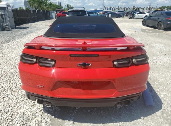 1G1FF3D79P0104376 2023 CHEVROLET CAMARO Красный Вид сзади