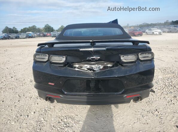 1G1FH3D70P0124588 2023 CHEVROLET CAMARO Black Widok z tyłu