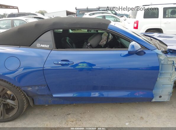 1G1FH3D74R0118232 2024 CHEVROLET CAMARO Синий Панорамный вид салона 360°
