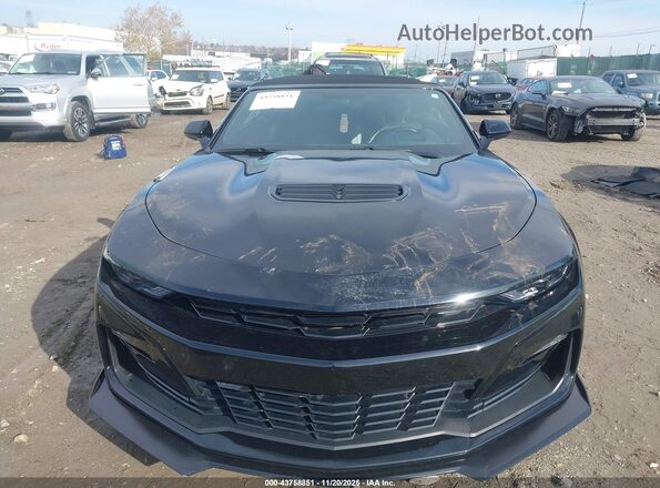 1G1FH3D76M0139107 2021 CHEVROLET CAMARO Black Widok zestawu wskaźników