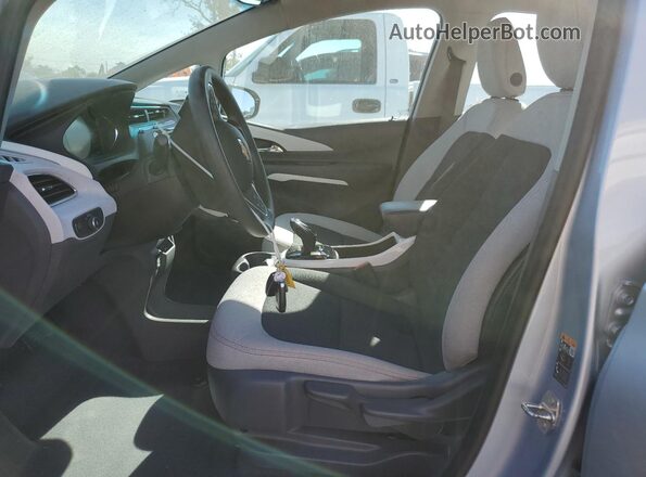1G1FW6S02J4133368 2018 CHEVROLET BOLT Silver Widok wnętrza z przodu