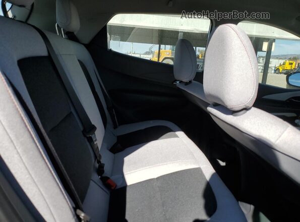 1G1FW6S02J4133368 2018 CHEVROLET BOLT Silver Widok tylnych siedzeń