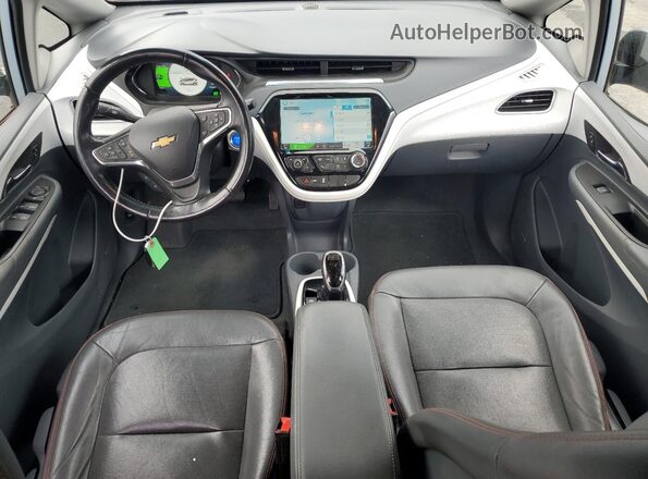 1G1FX6S08H4176622 2017 CHEVROLET BOLT Turquoise Widok deski rozdzielczej