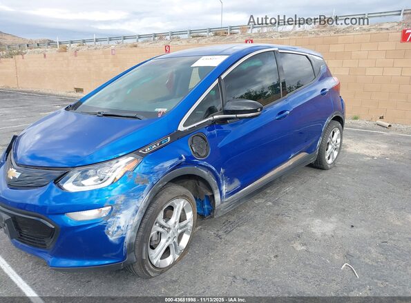1G1FY6S02L4115773 2020 CHEVROLET BOLT Blue Front view