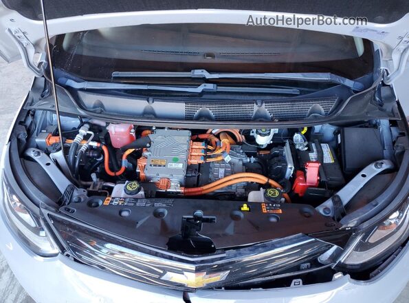 1G1FY6S02L4137336 2020 CHEVROLET BOLT Серый Вид задней части салона