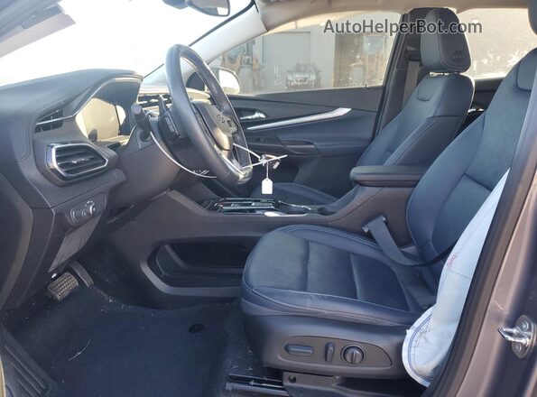 1G1FY6S07P4134342 2023 CHEVROLET BOLT Gray Widok wnętrza z przodu