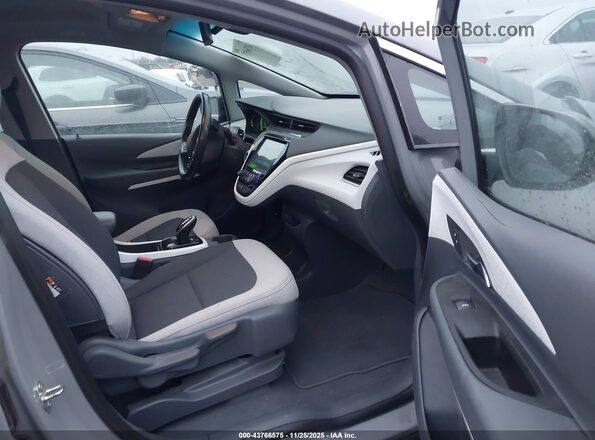 1G1FY6S09M4100950 2021 CHEVROLET BOLT Gray Widok wnętrza z przodu
