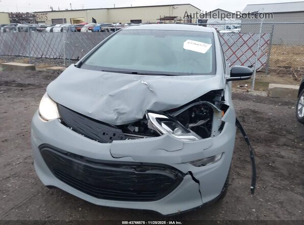 1G1FY6S09M4100950 2021 CHEVROLET BOLT Gray Widok z przodu