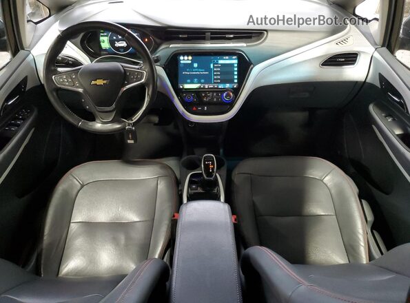 1G1FZ6S02L4146941 2020 CHEVROLET BOLT Black Vista del salpicadero