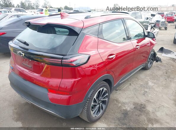 1G1FZ6S02P4106283 2023 CHEVROLET BOLT Red Tył prawy
