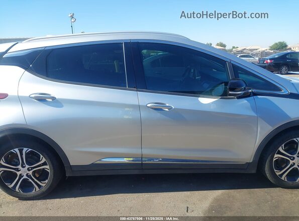 1G1FZ6S05M4100893 2021 CHEVROLET BOLT Серебряный Вид щитка приборов