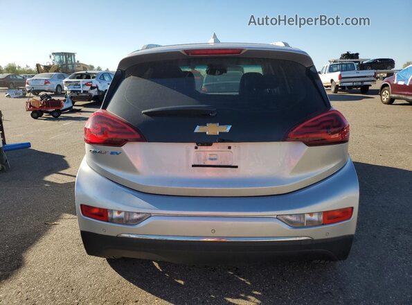 1G1FZ6S09L4131384 2020 CHEVROLET BOLT Silver Widok z tyłu