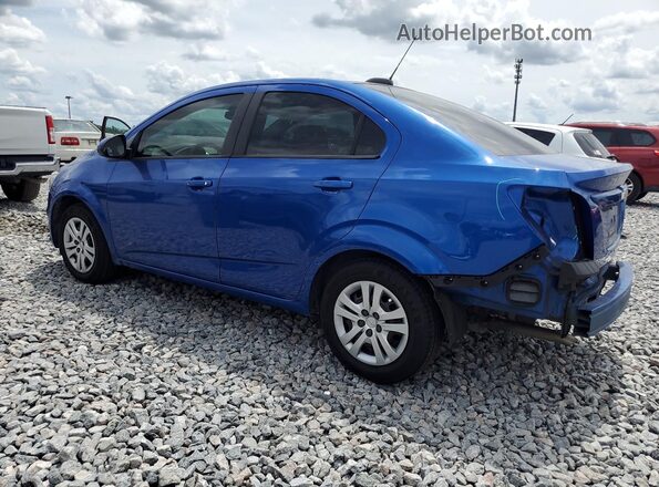 1G1JB5SB1K4149080 2019 CHEVROLET SONIC Blue Rear left