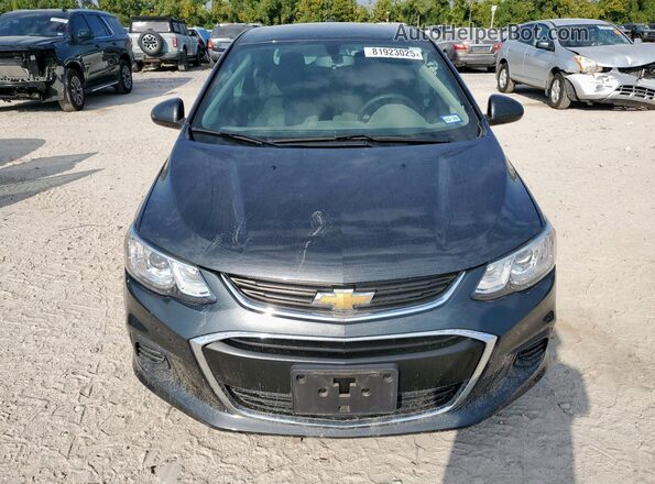 1G1JB5SB2L4121578 2020 CHEVROLET SONIC Gray Widok z przodu