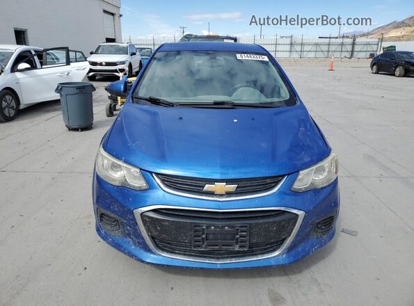 1G1JB5SH5H4159107 2017 CHEVROLET SONIC Синий Вид спереди
